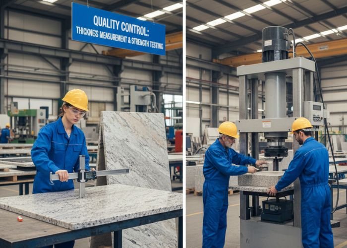 marble & granite Slab Inspection & Quality Checking