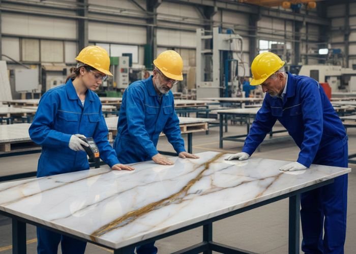 marble & granite Slab Inspection & Quality Checking