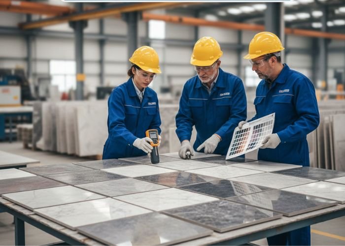 marble & granite Slab Inspection & Quality Checking