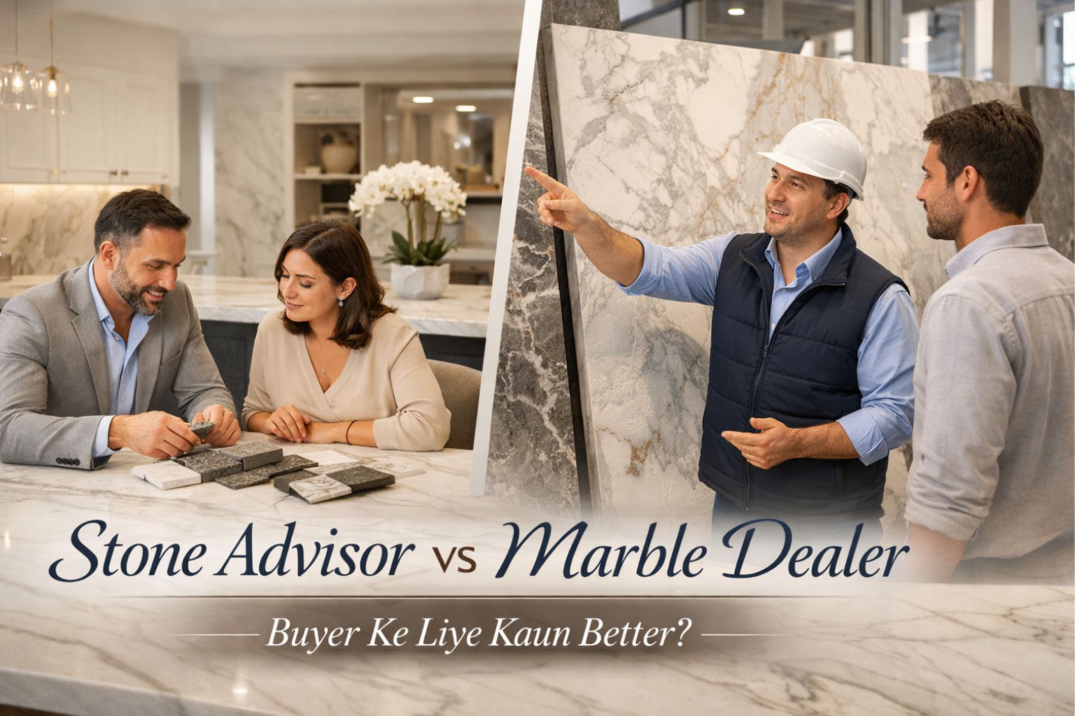 You are currently viewing Stone Advisor vs Marble Dealer – Buyer Ke Liye Kaun Better?