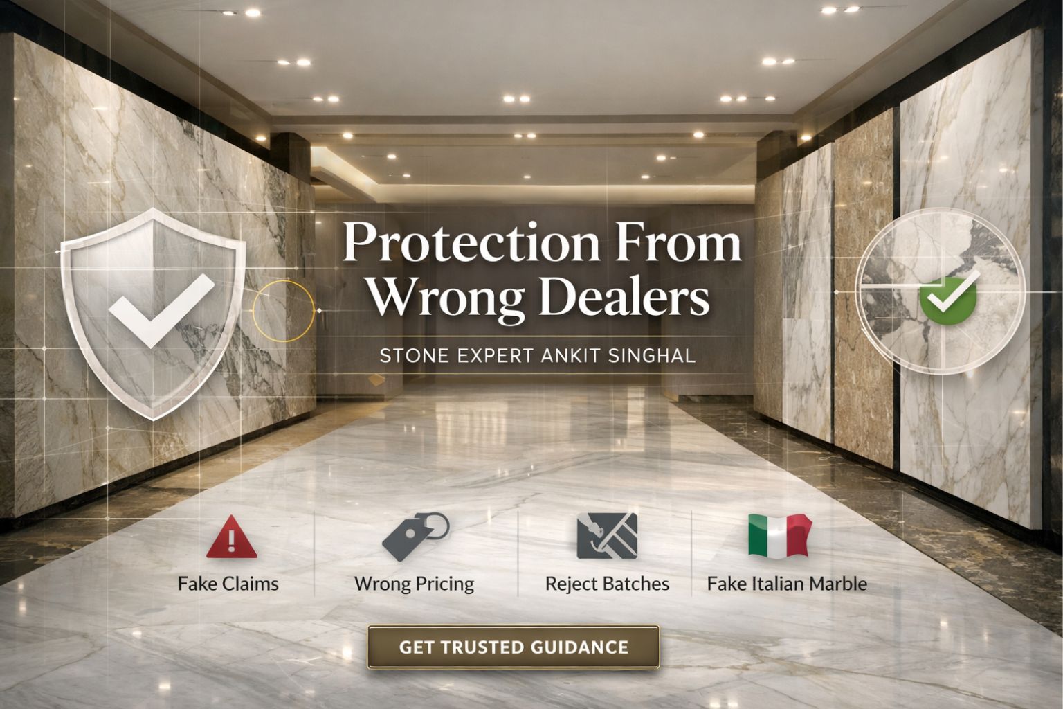 Protection from Wrong Marble Dealers | Stone Expert Ankit Singhal