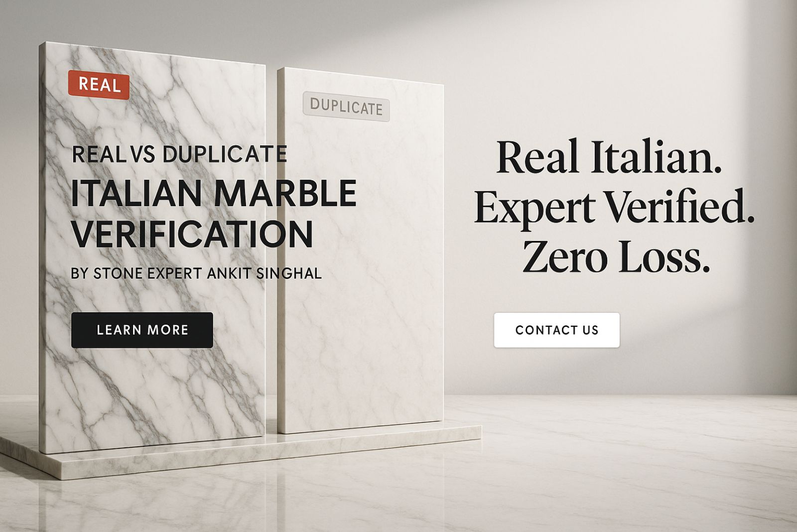Real vs Duplicate Italian Marble Verification – By Stone Expert Ankit Singhal