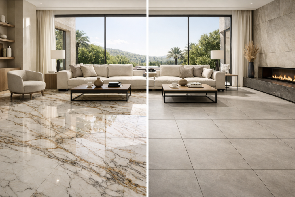 Marble Flooring vs Tiles: Pros, Cons & Expert Buying Guidec