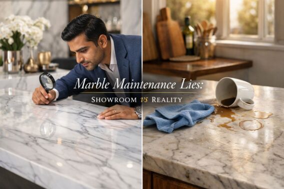 Marble Maintenance Lies: Showroom vs Reality – Expert Guide by Stone Expert Ankit Singhal