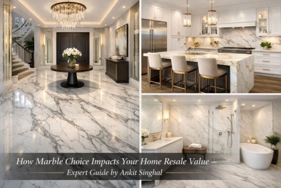 How Marble Choice Impacts Your Home Resale Value