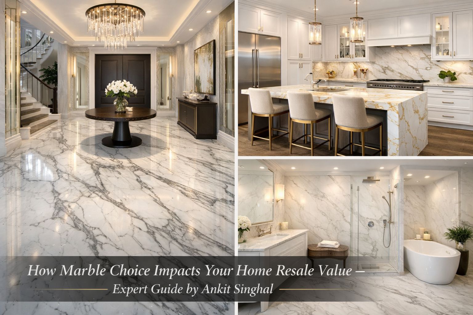 You are currently viewing How Marble Choice Impacts Your Home Resale Value