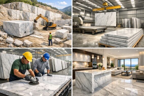 How Marble Is Made: From Quarry to Home
