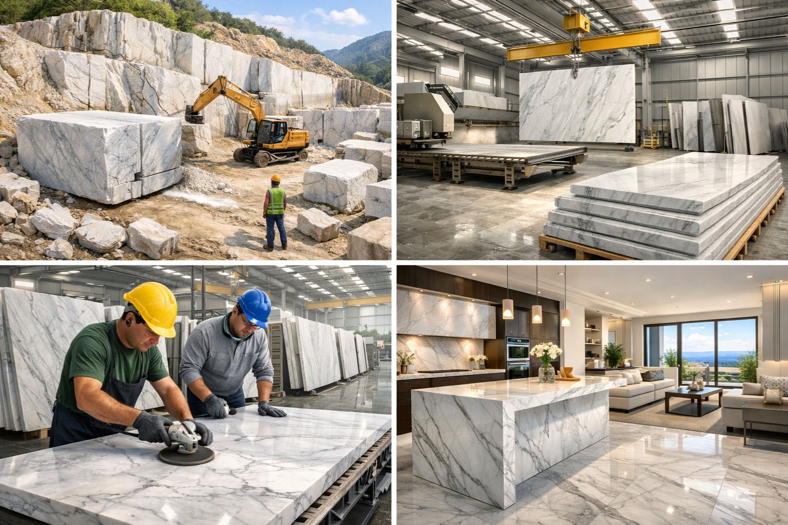 You are currently viewing How Marble Is Made: From Quarry to Home