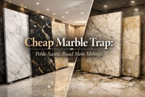 Read more about the article Cheap Marble Trap: Pehle Sasta, Baad Mein Mehnga