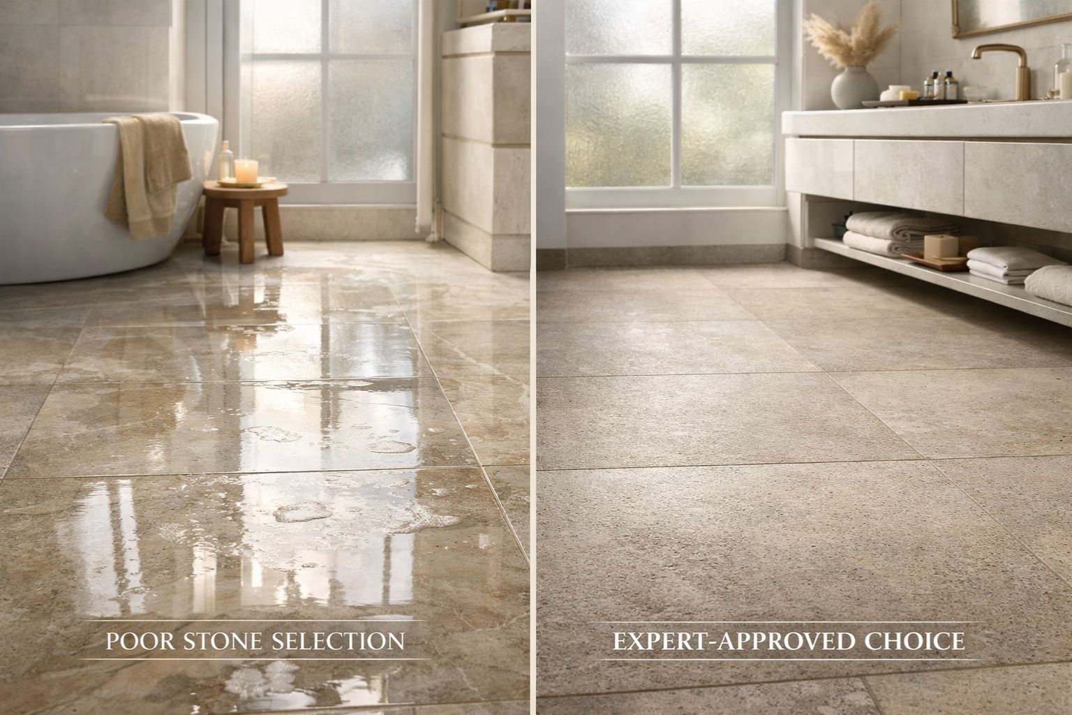 You are currently viewing Wrong Stone in Bathroom Creates Daily Problems