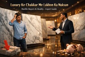 Read more about the article Luxury Ke Chakkar Me Lakhon Ka Nuksan – Marble Buyers Ki Reality
