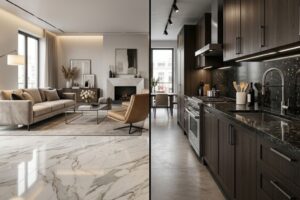 Read more about the article Marble vs Granite – Which Is Better for Your Home?