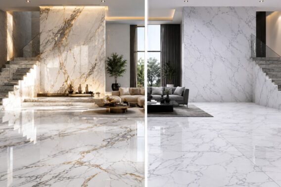 The Difference Between Natural Beauty & Artificial Marble Finish