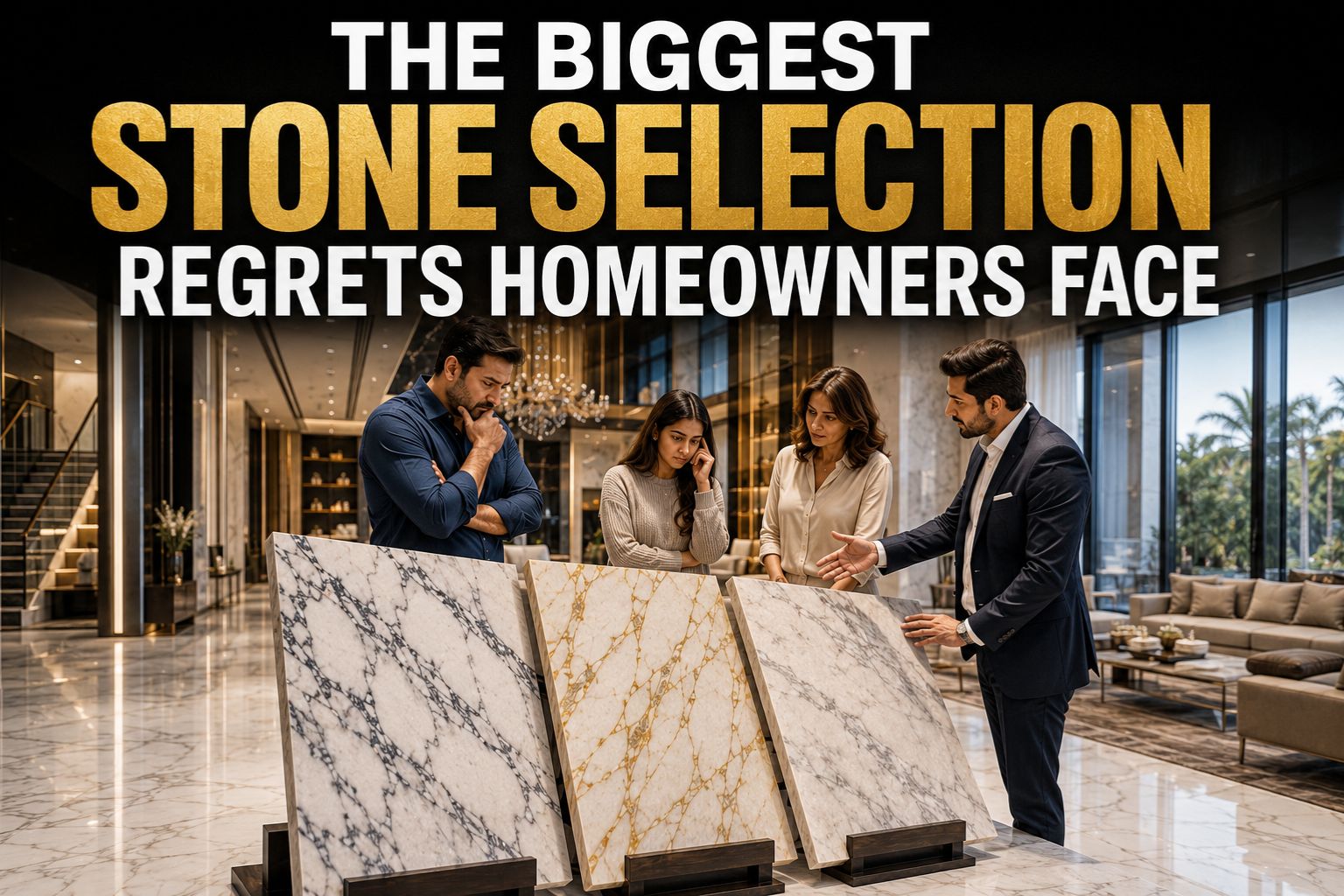 You are currently viewing The Biggest Stone Selection Regrets Homeowners Face