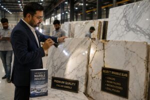 Read more about the article How to Identify Reject Marble Slabs?