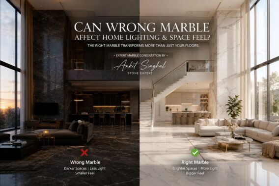 Can Wrong Marble Affect Home Lighting & Space Feel?
