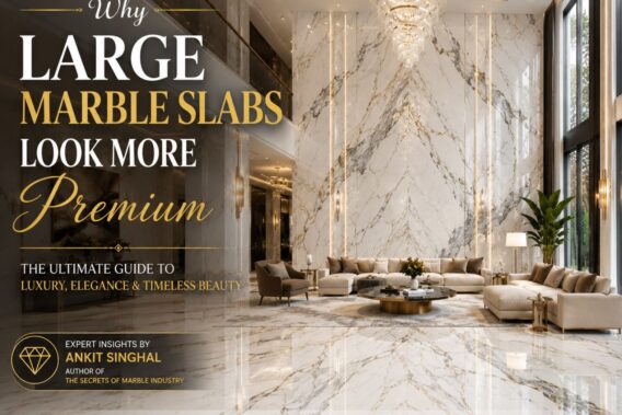 Why Large Marble Slabs Look More Premium