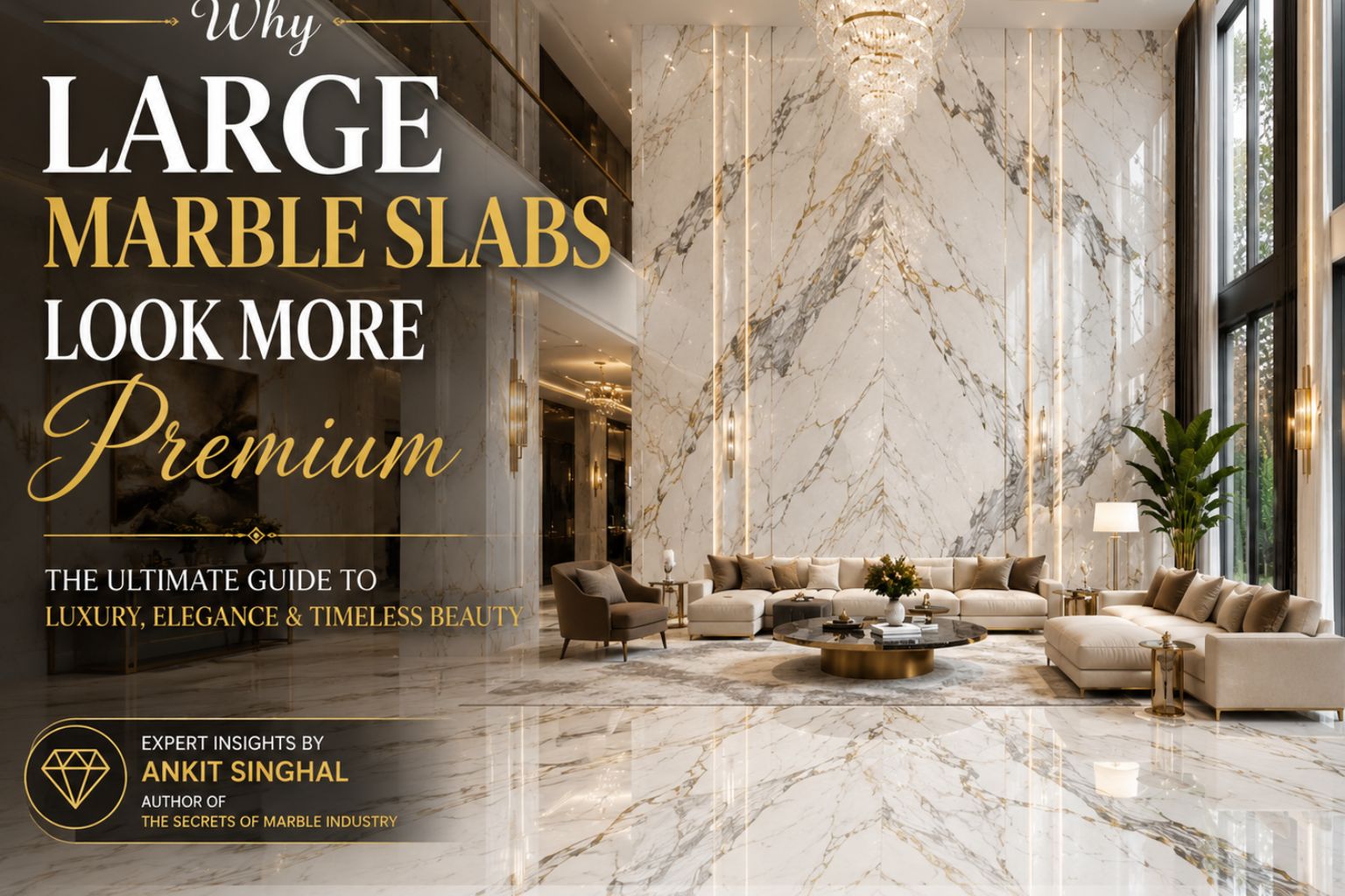 You are currently viewing Why Large Marble Slabs Look More Premium