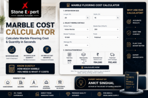 Read more about the article Marble Cost Calculator – Instantly Estimate Your Marble Flooring Cost