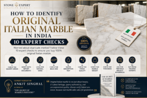 Read more about the article How to Identify Original Italian Marble in India – 10 Expert Checks