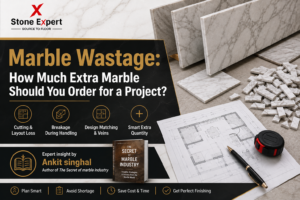 Read more about the article Marble Wastage: How Much Extra Marble Should You Order for a Project?