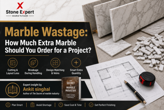 Marble Wastage: How Much Extra Marble Should You Order for a Project?