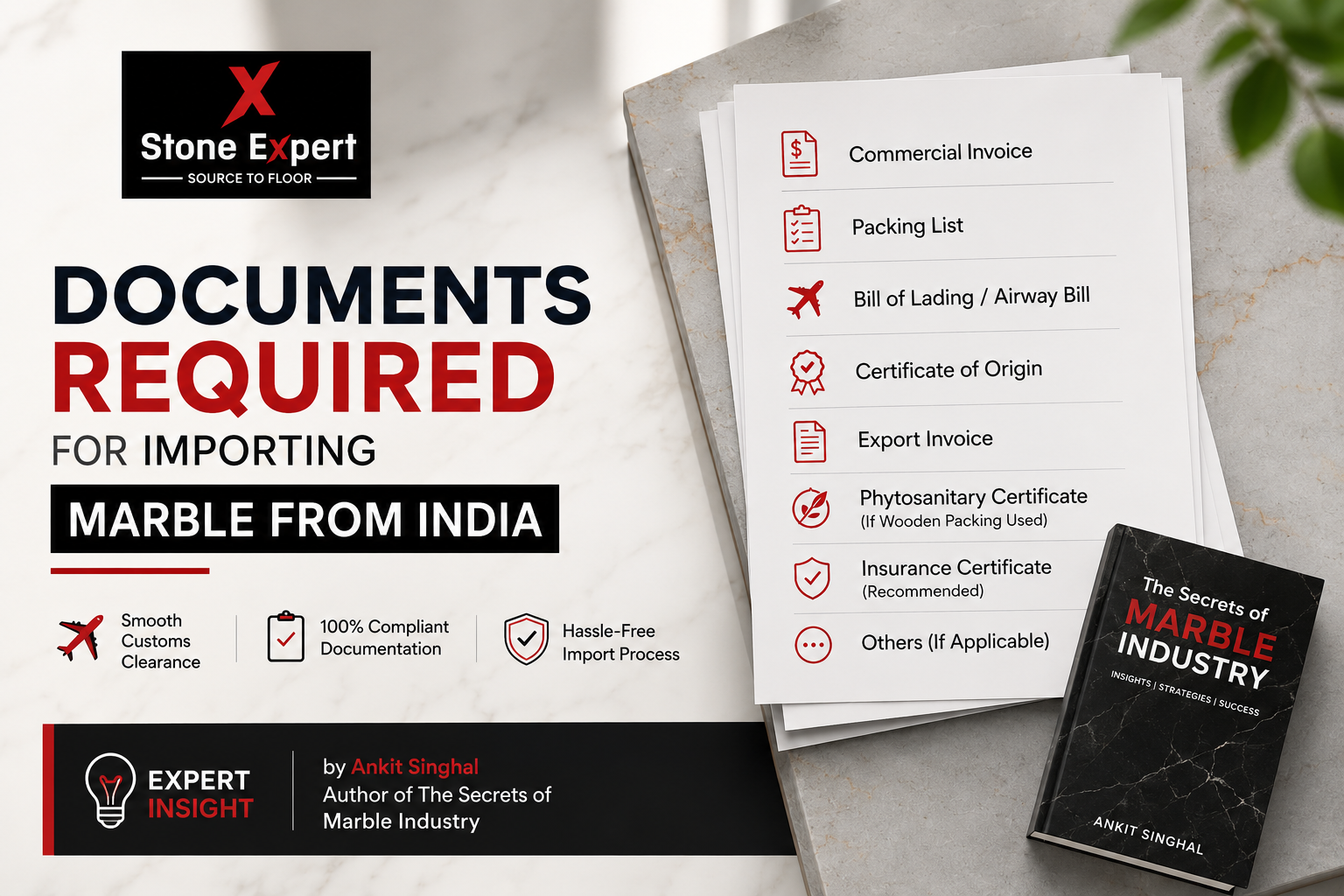 You are currently viewing Documents Required for Importing Marble From India