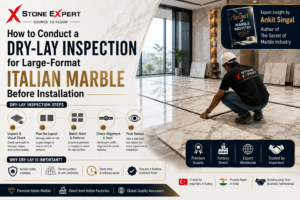 Read more about the article How to Conduct a Dry-Lay Inspection for Large-Format Italian Marble Before Installation