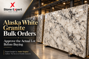 Read more about the article Alaska White Granite Bulk Orders: Approve the Actual Lot Before Buying