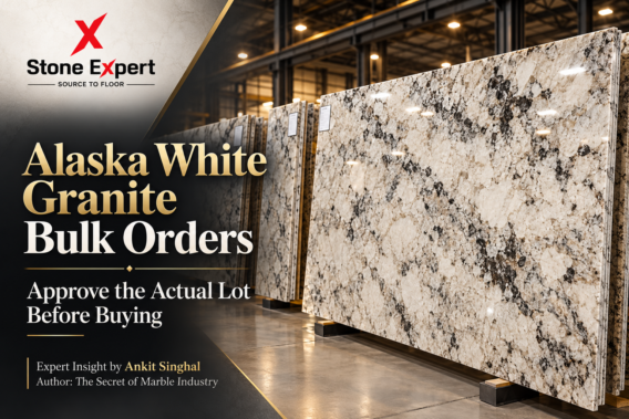 Alaska White Granite Bulk Orders: Approve the Actual Lot Before Buying