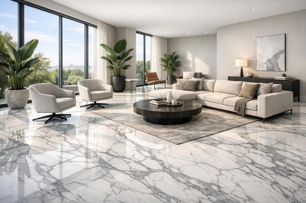 Why bigger marble slabs cost more per square foot in luxury flooring projects